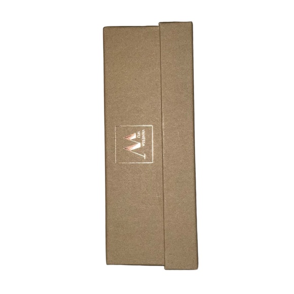 Vanessa Wu Diane camel and gold peep-toe pumps Women’s Heels Size 36 or US 6 NWT - Picture 16 of 16